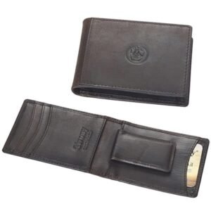 ארנק עור עם מגנט